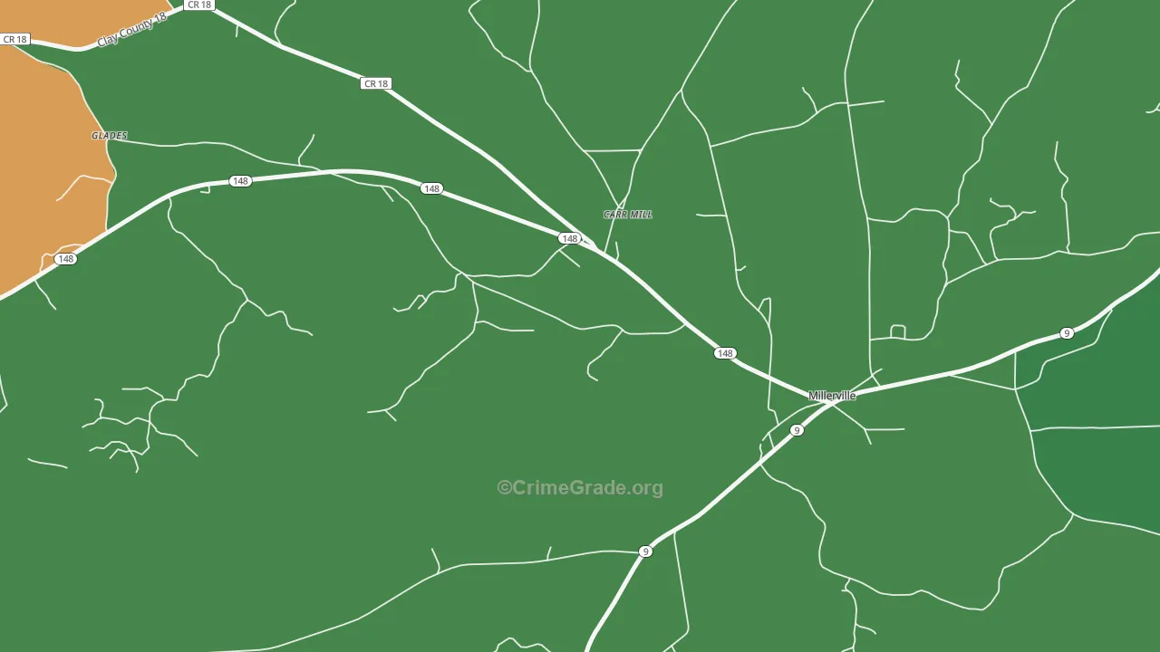 36267, AL Map of Theft Rates