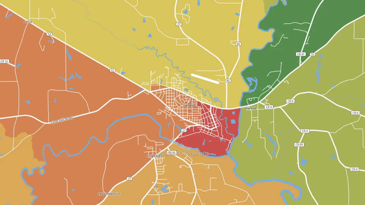 36340, AL Map of Theft Rates