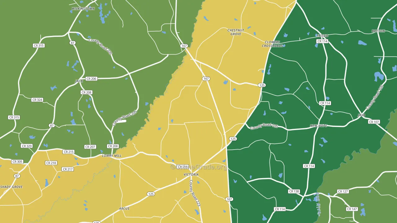 36346, AL Map of Theft Rates