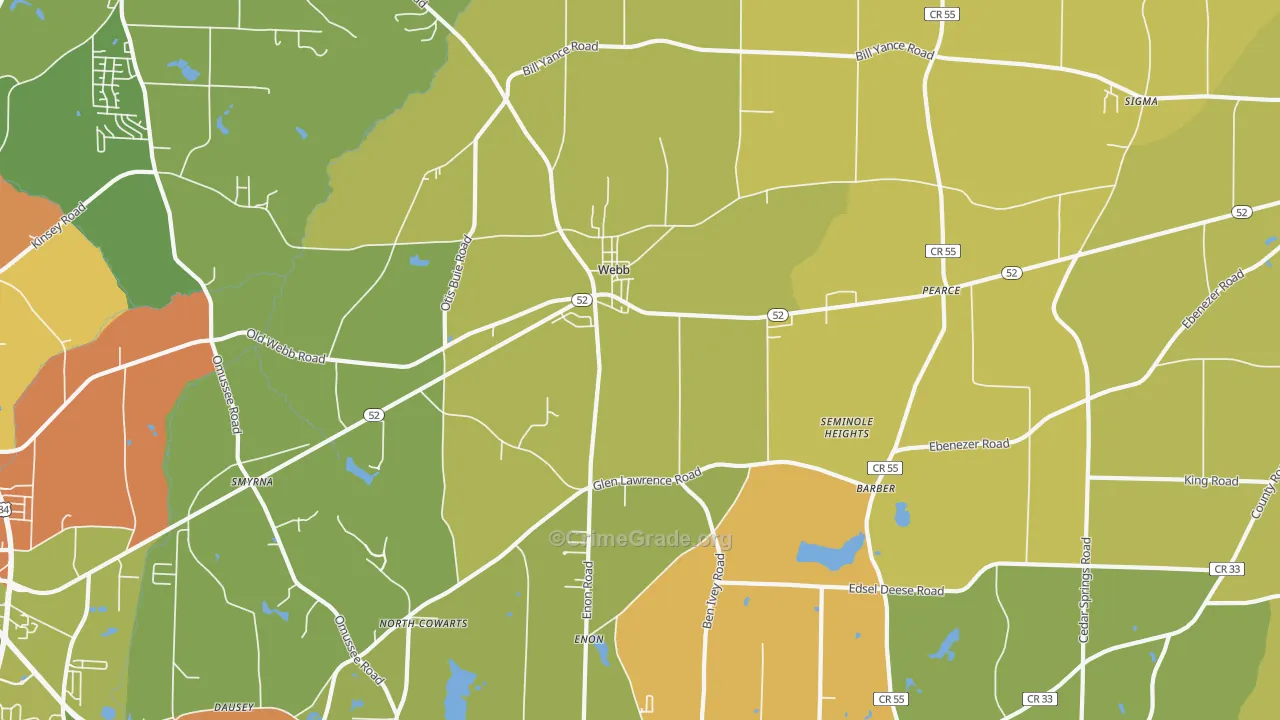 36376, AL Map of Theft Rates