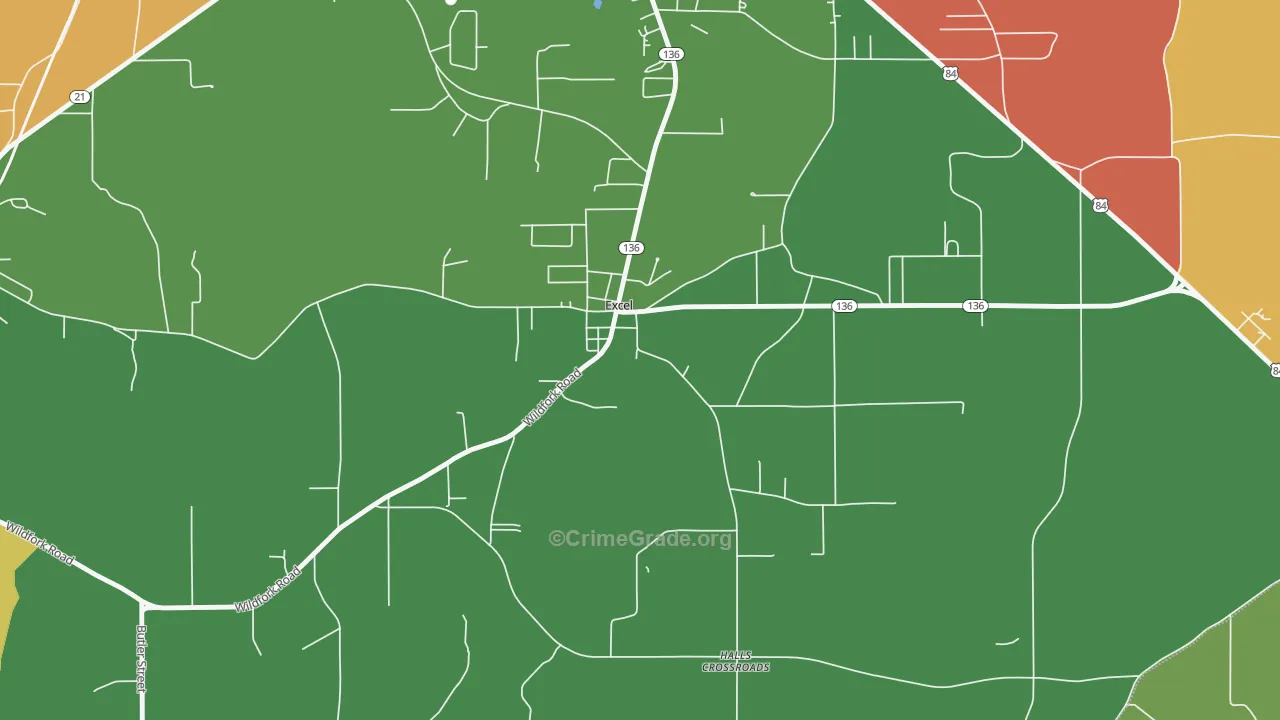 36439, AL Map of Theft Rates
