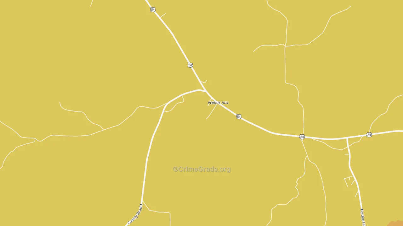 36470, AL Map of Theft Rates