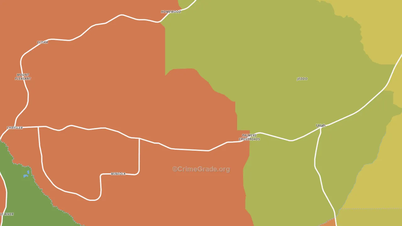 36480, AL Map of Theft Rates