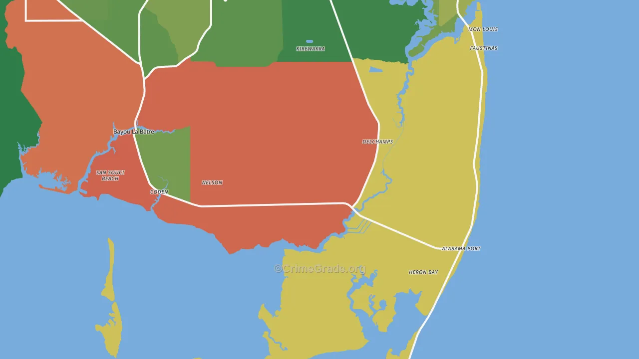 36523, AL Map of Theft Rates