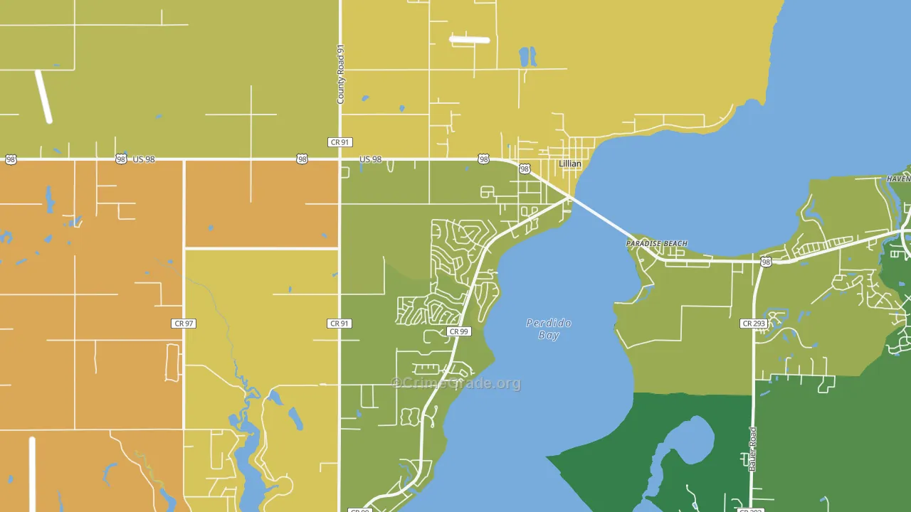36549, AL Map of Theft Rates