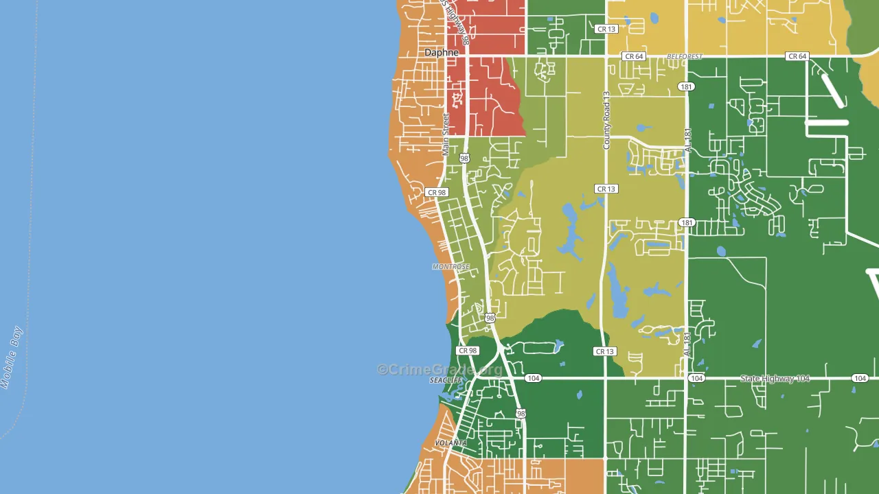 36559, AL Map of Theft Rates