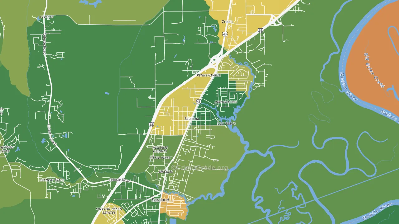 36572, AL Map of Theft Rates