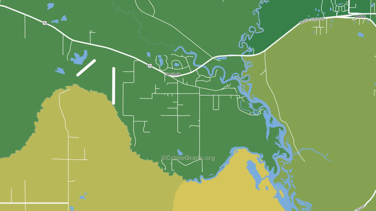 36574, AL Map of Theft Rates
