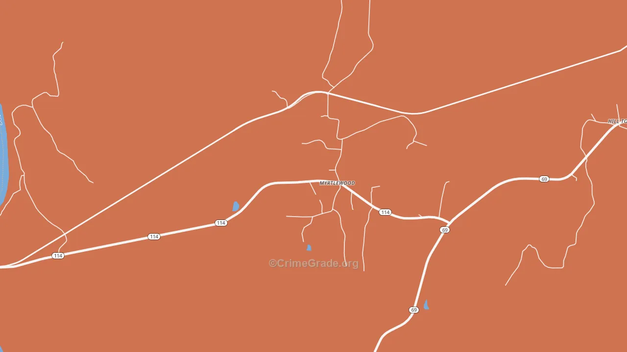 36763, AL Map of Theft Rates