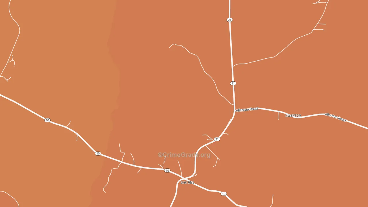36766, AL Map of Theft Rates