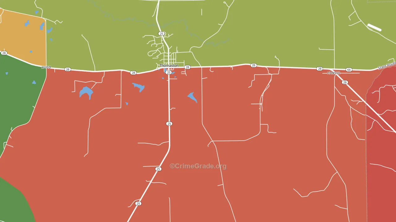 36783, AL Map of Theft Rates