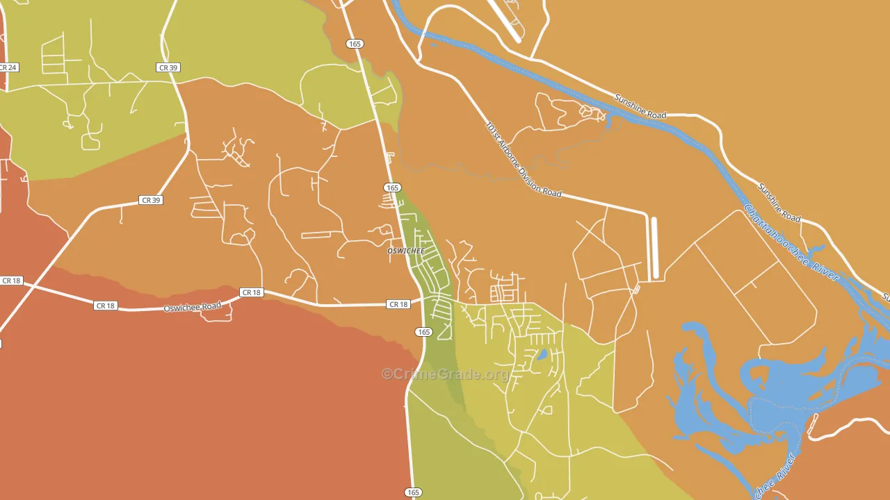 36856, AL Map of Theft Rates