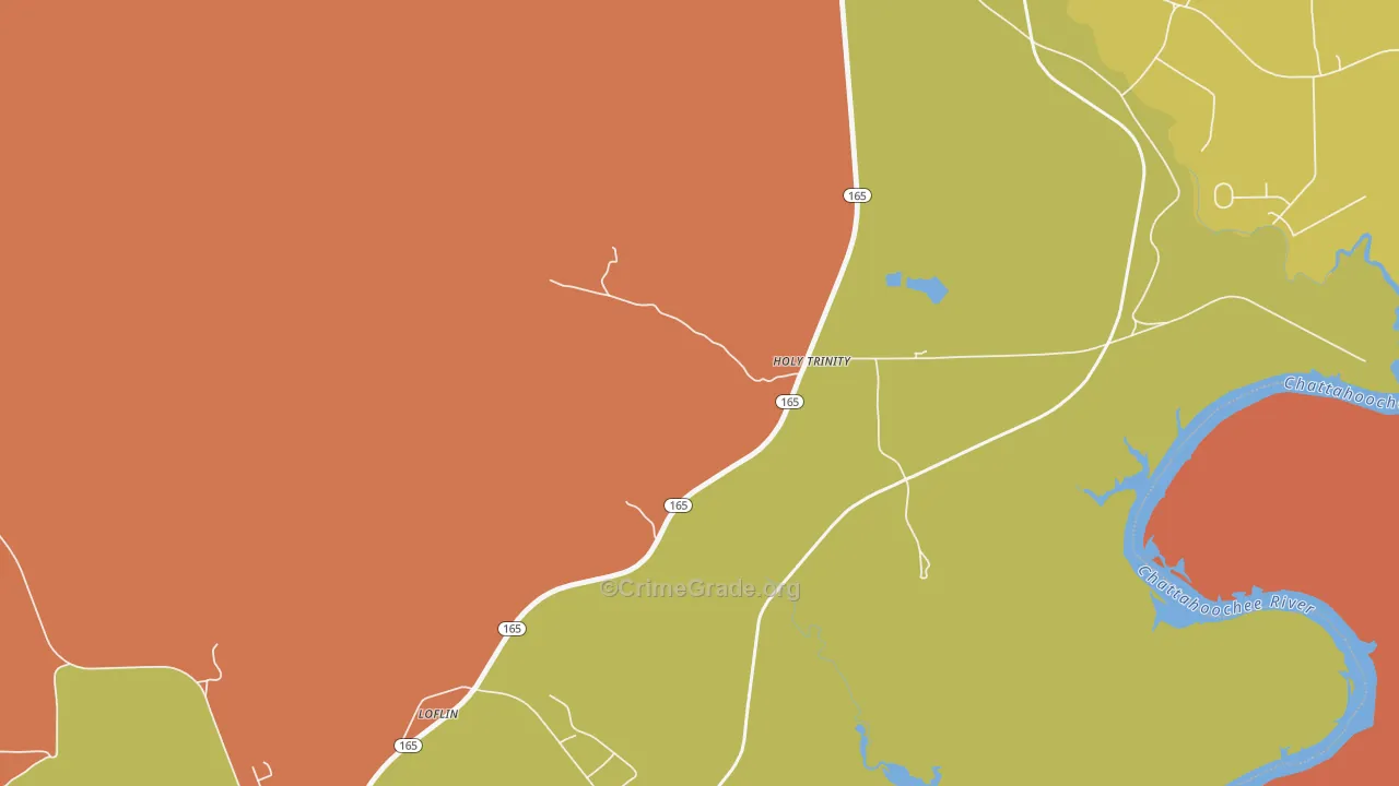 36859, AL Map of Theft Rates