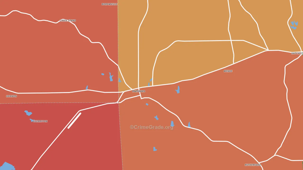 36860, AL Map of Theft Rates