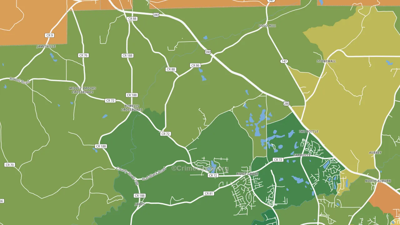 36879, AL Map of Theft Rates