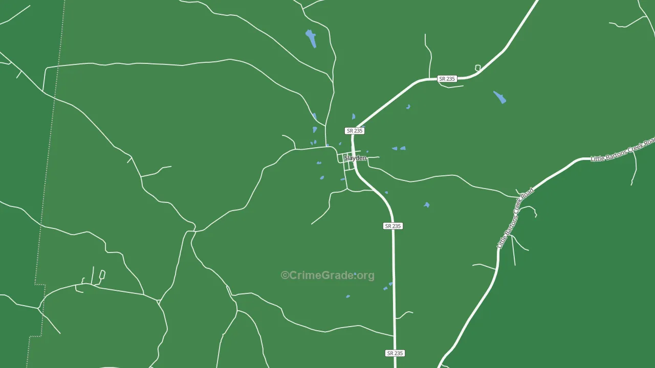 37165, TN Map of Theft Rates