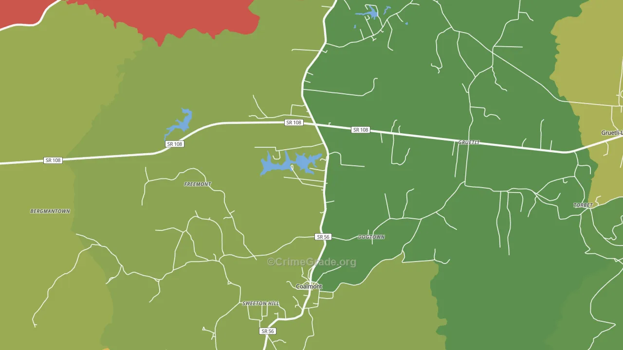 37313, TN Map of Theft Rates