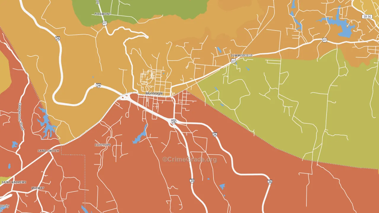 37356, TN Map of Theft Rates