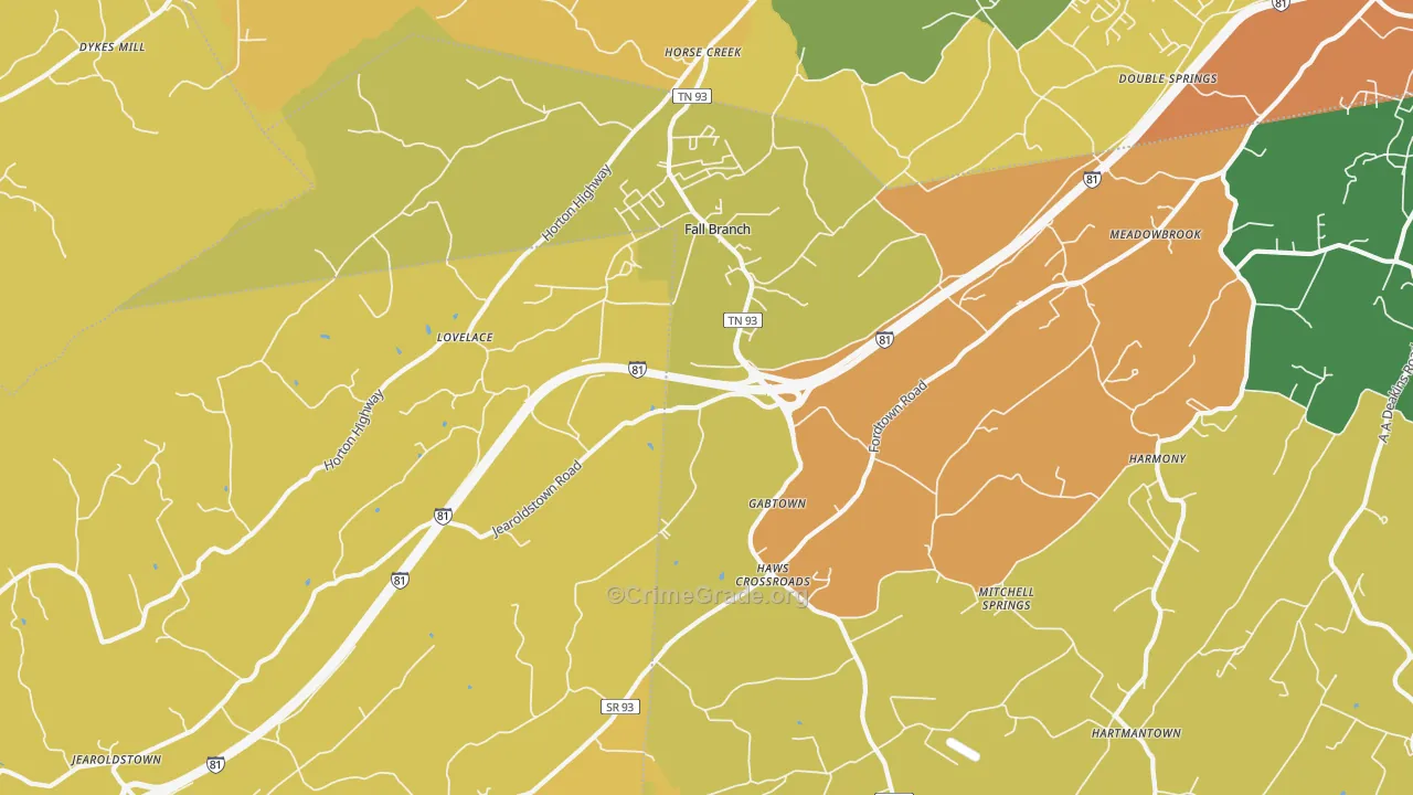 37656, TN Map of Theft Rates