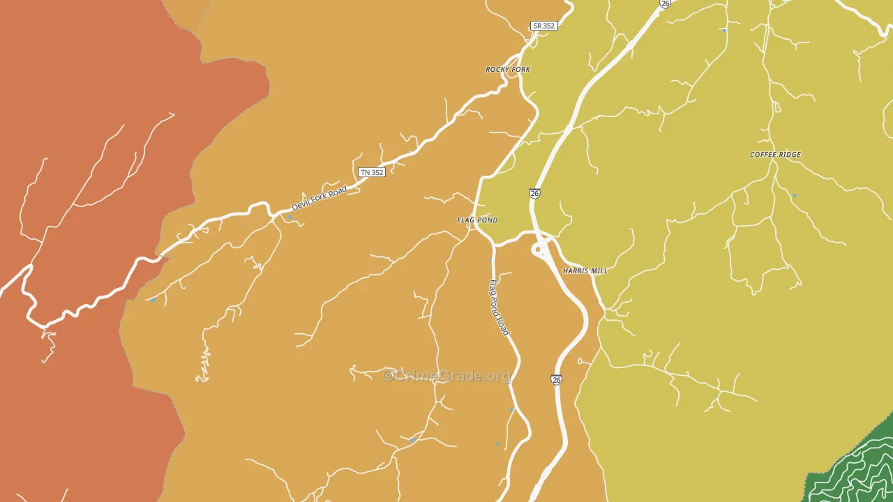 37657, TN Map of Theft Rates