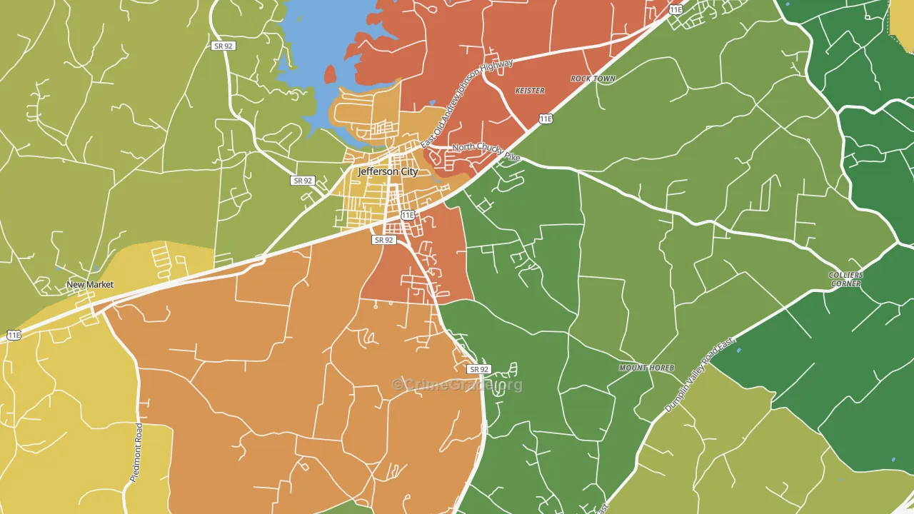 37760, TN Map of Theft Rates