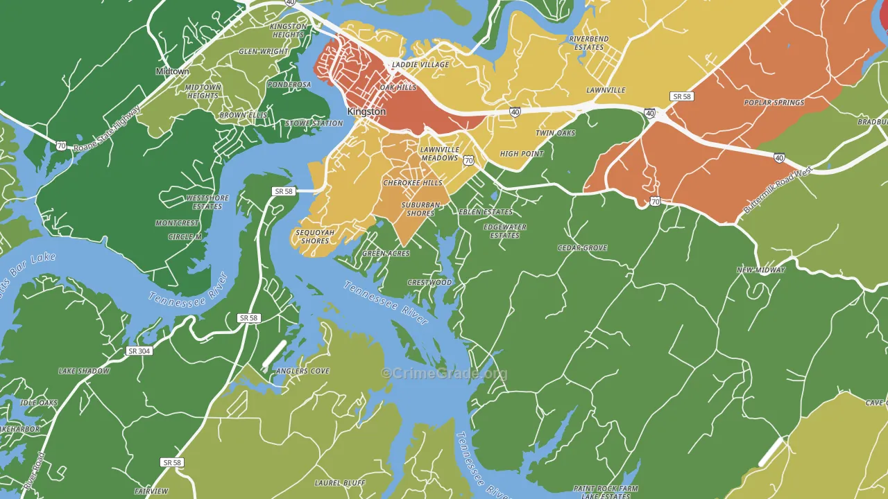 37763, TN Map of Theft Rates