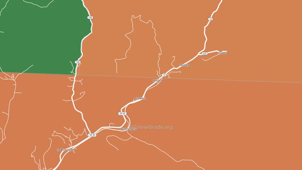 37851, TN Map of Theft Rates