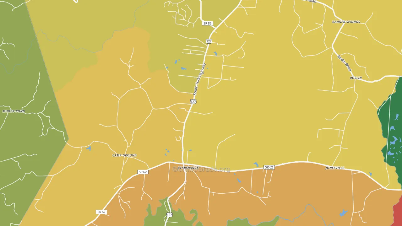 38553, TN Map of Theft Rates