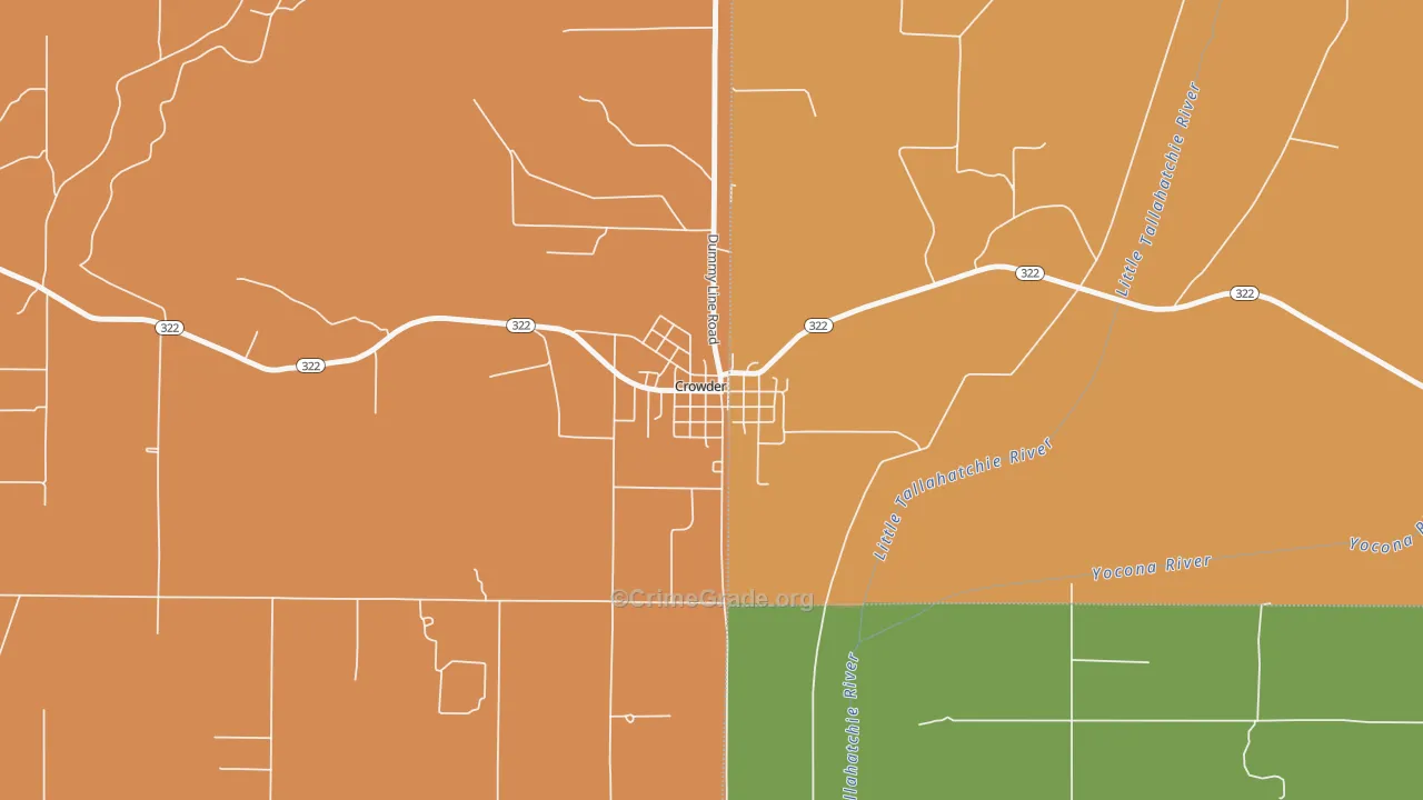 38622, MS Map of Theft Rates