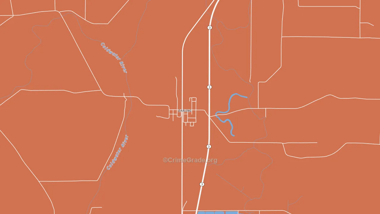 38623, MS Map of Theft Rates