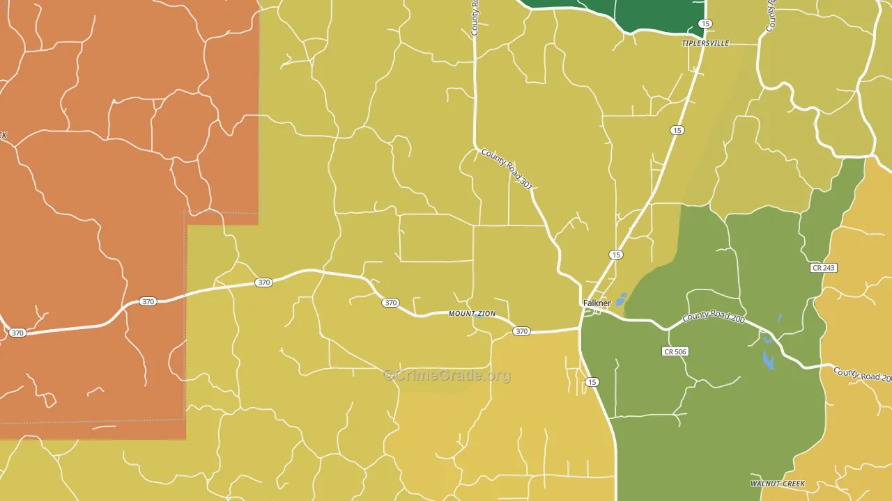 38629, MS Map of Theft Rates