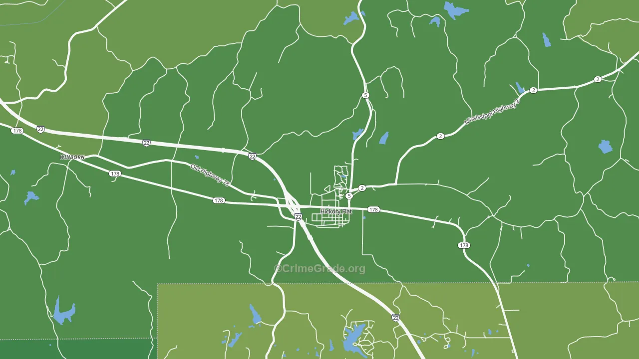 38633, MS Map of Theft Rates