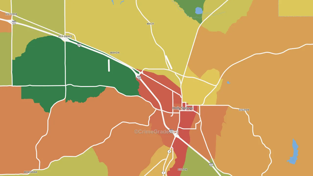 38635, MS Map of Theft Rates