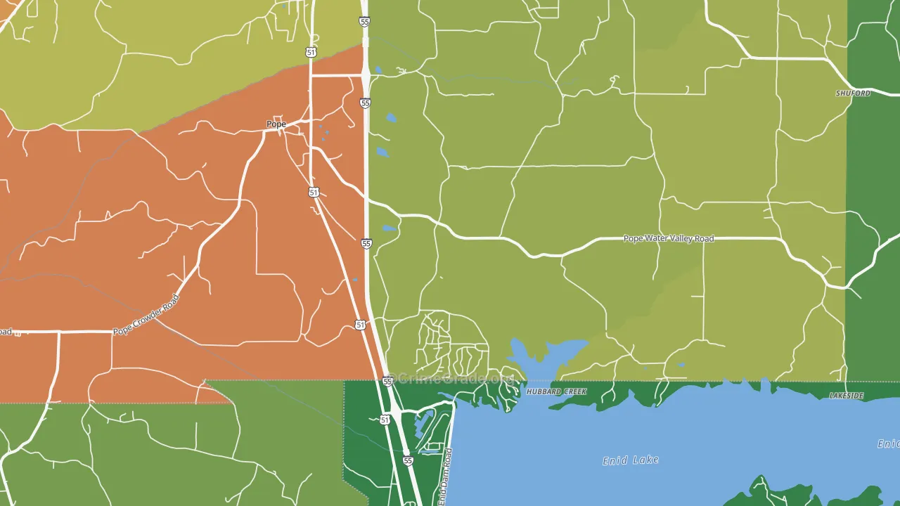 38658, MS Map of Theft Rates