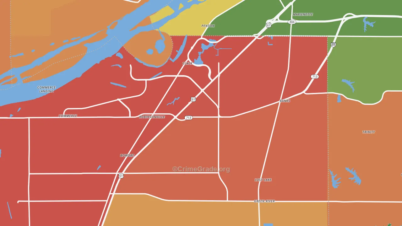 38664, MS Map of Theft Rates