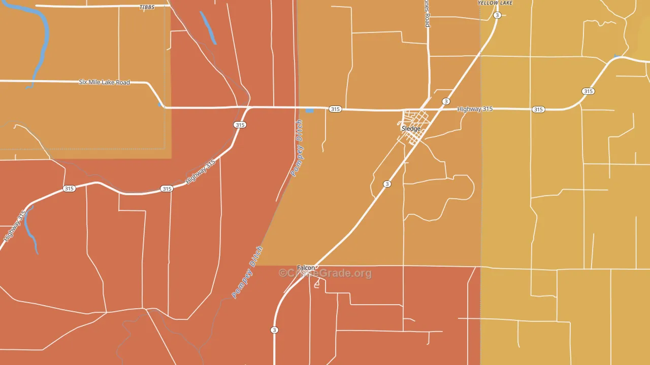 38670, MS Map of Theft Rates