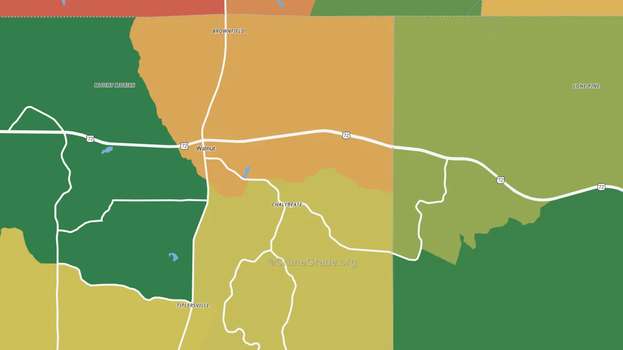 38683, MS Map of Theft Rates