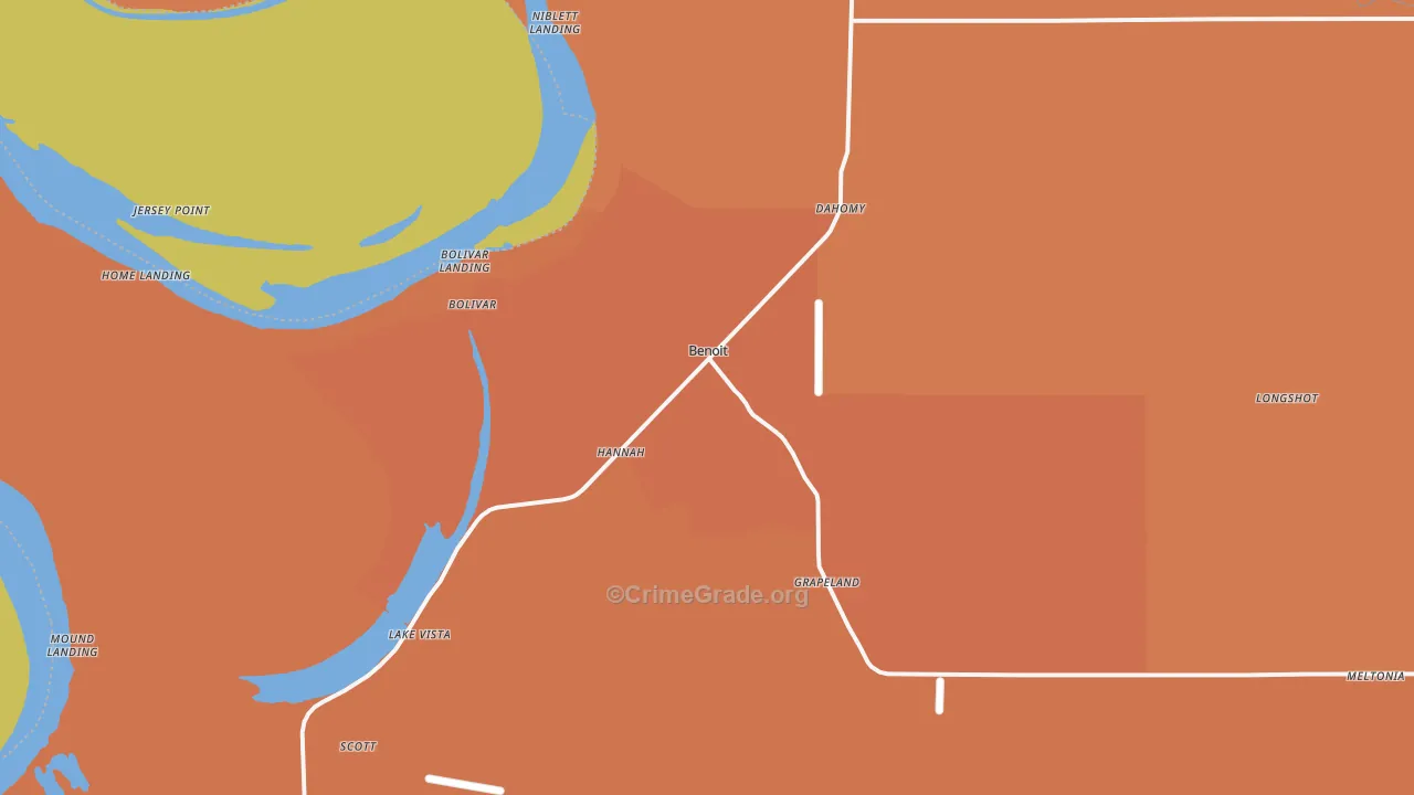 38725, MS Map of Theft Rates