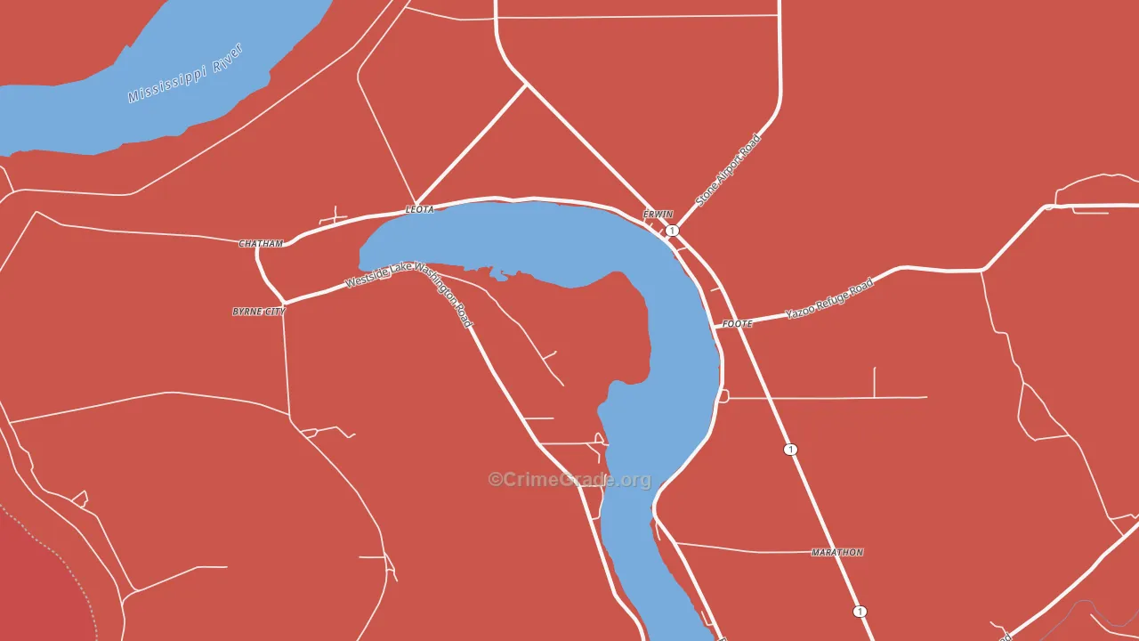 38731, MS Map of Theft Rates