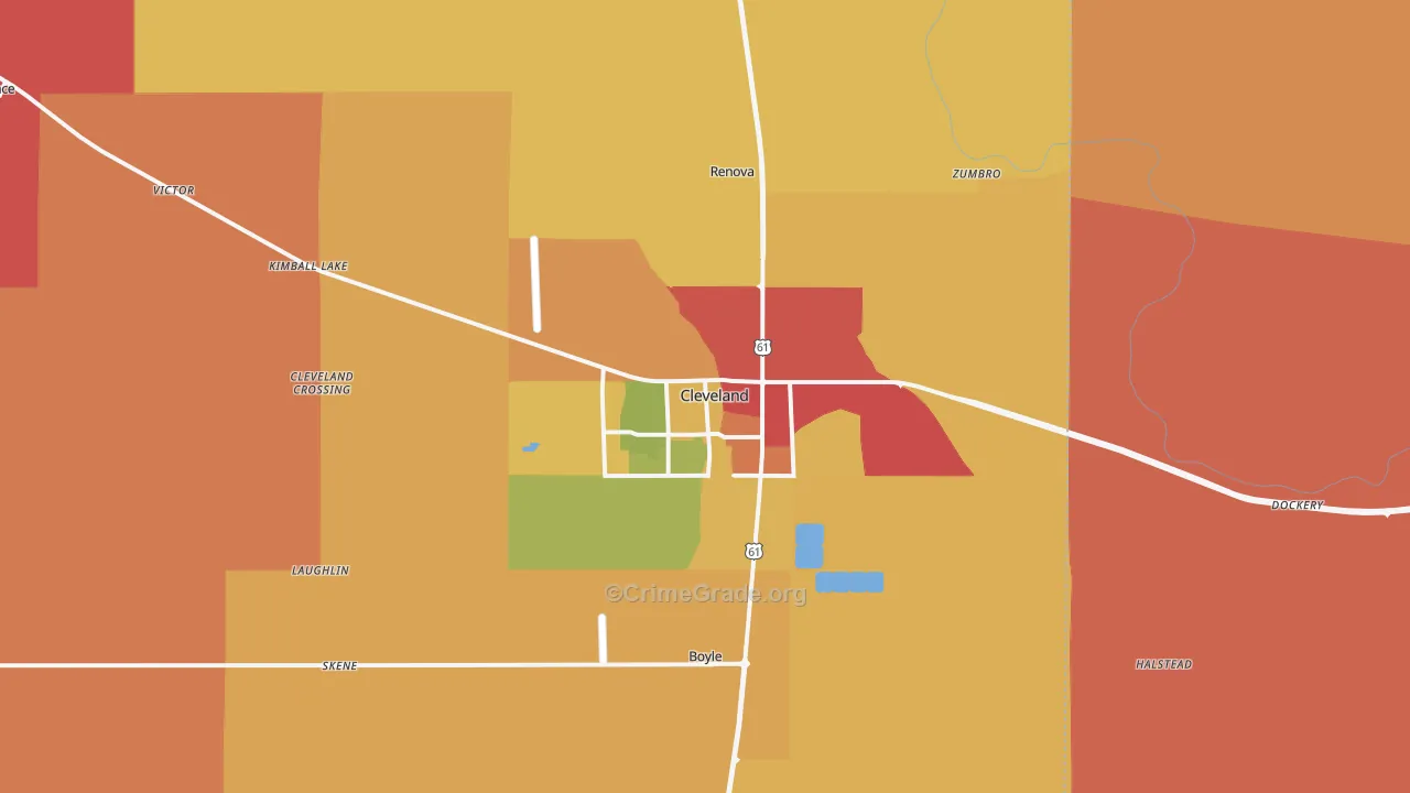 38732, MS Map of Theft Rates