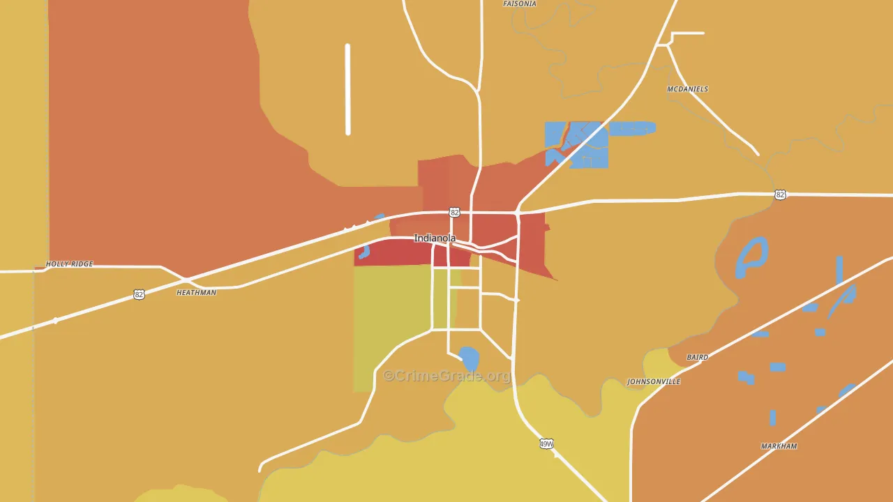 38751, MS Map of Theft Rates