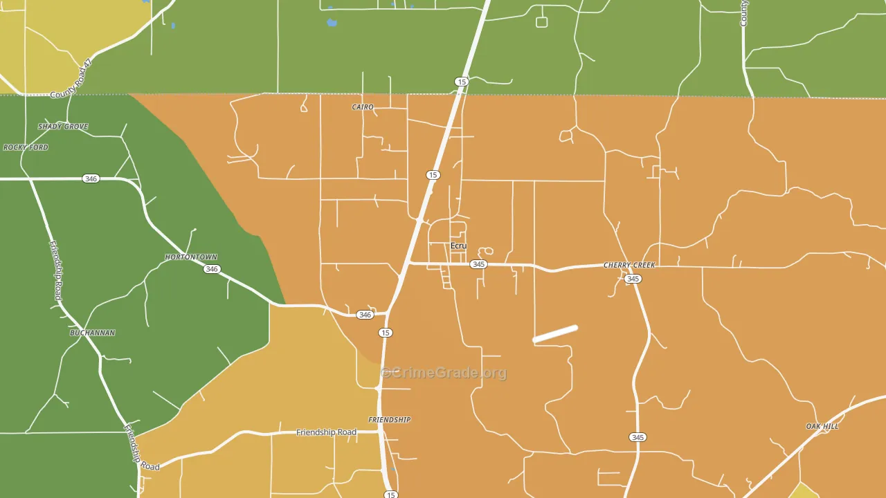 38841, MS Map of Theft Rates