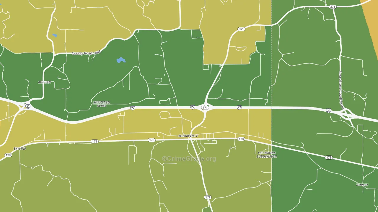 38857, MS Map of Theft Rates