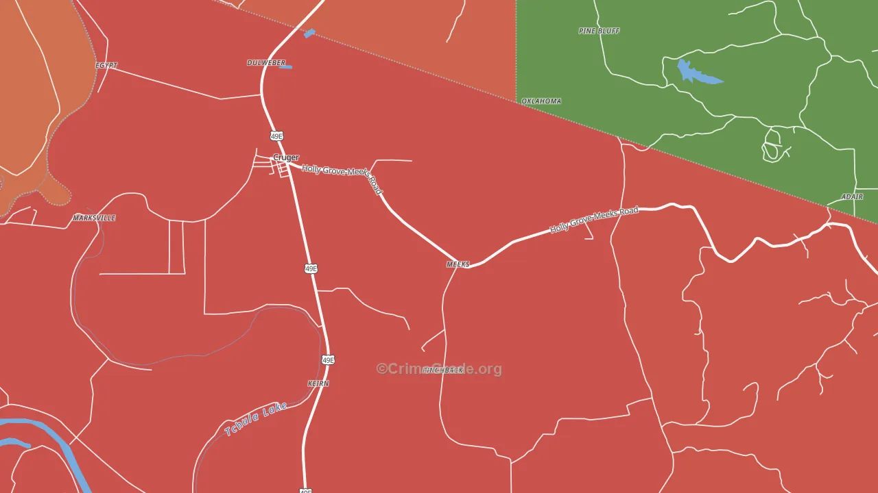 38924, MS Map of Theft Rates