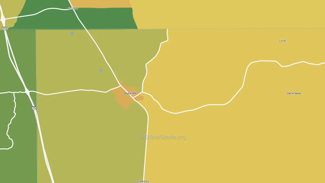 38925, MS Map of Theft Rates