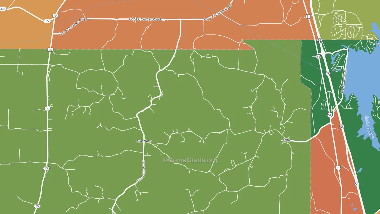 38927, MS Map of Theft Rates