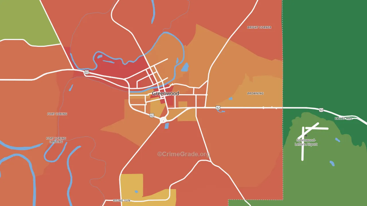 38930, MS Map of Theft Rates