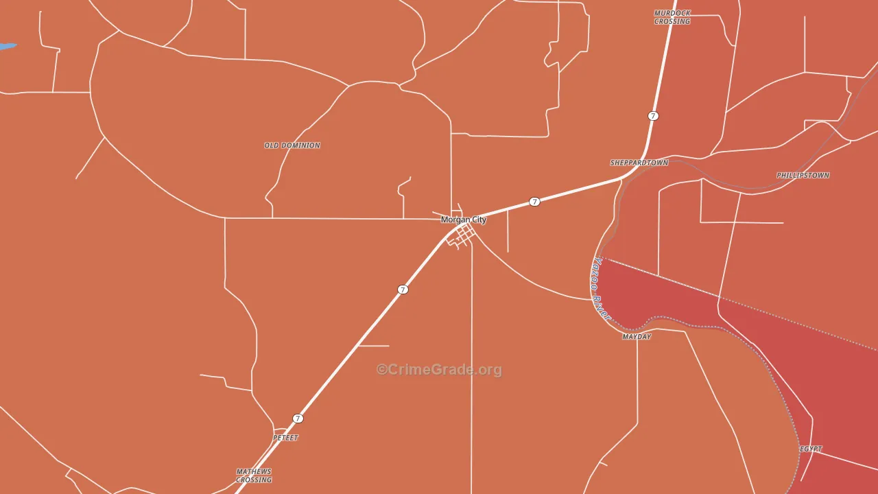 38946, MS Map of Theft Rates