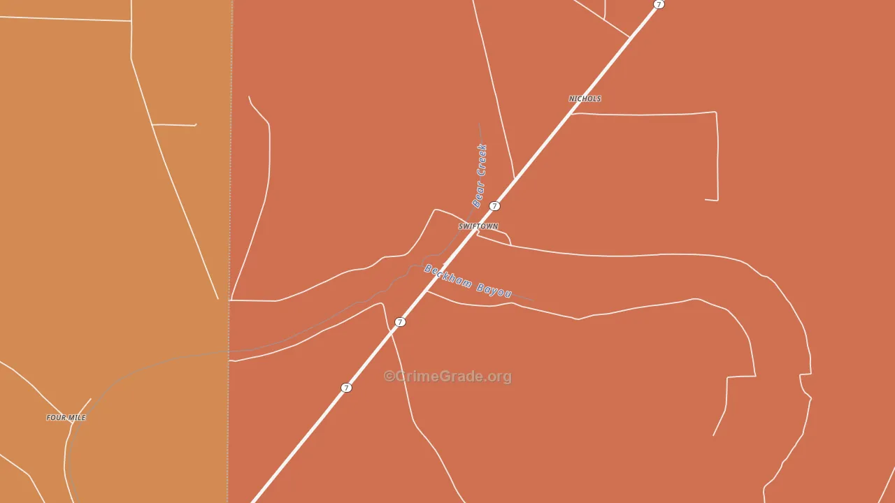 38958, MS Map of Theft Rates