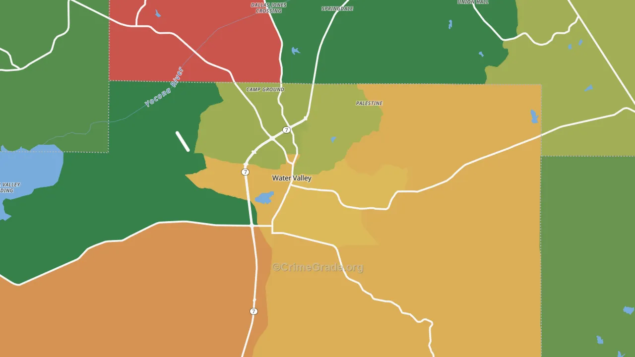 38965, MS Map of Theft Rates